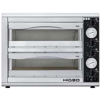 Печь для пиццы Prismafood HIDEO 2/40 GLASS & LIGHT (4 термостата)